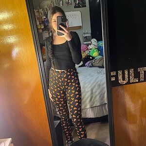 Candy Corn Leggings